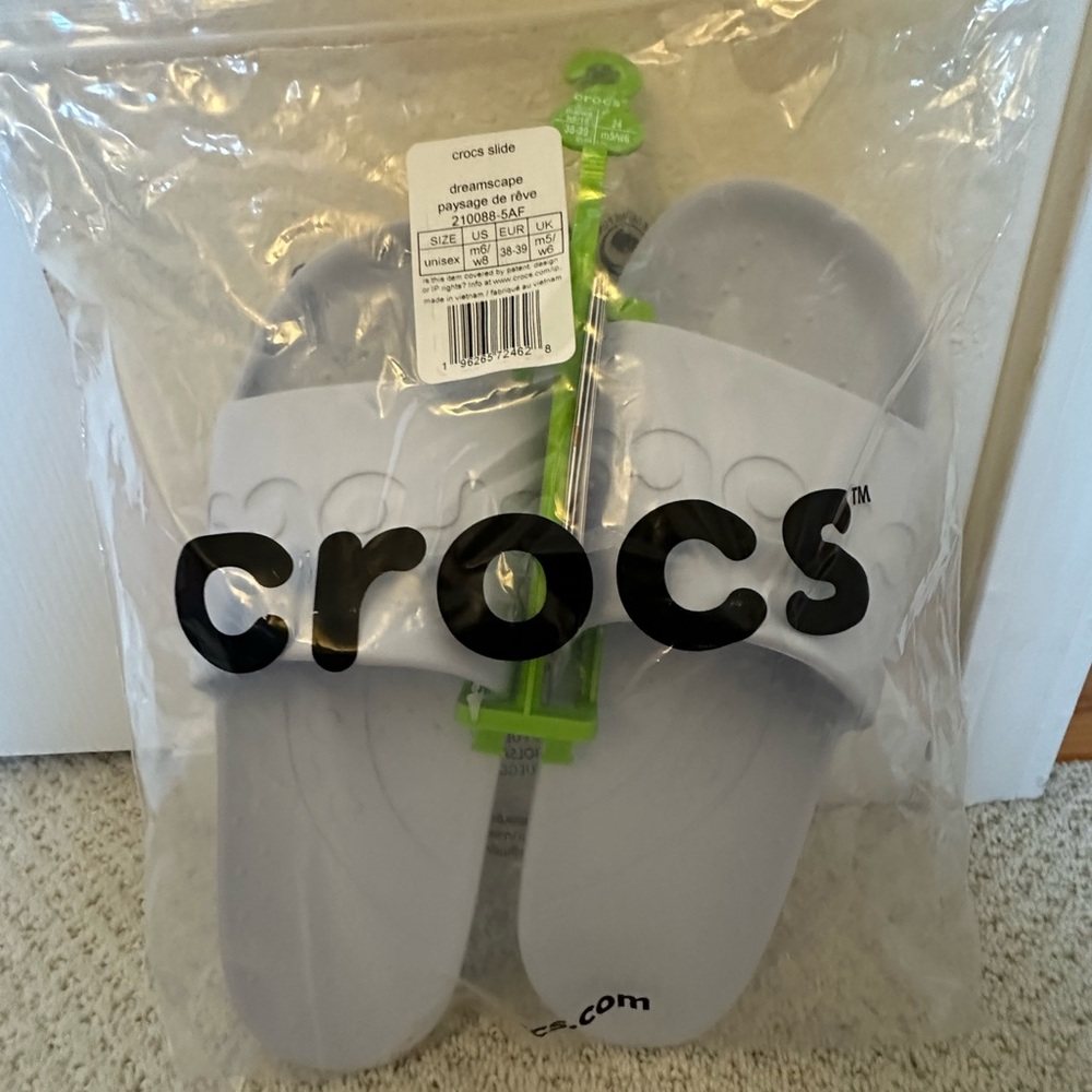 CROCS Blue Sandals Minimalist Design - Picture 4 of 4